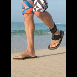 Opaska przodostopia do podciągu na opadającą stopę Shoeless Wrap Foot-Up Ossur